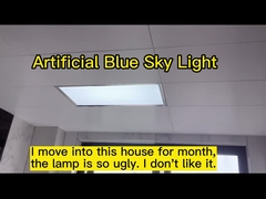 Yapay Skylight Led Simüle Güneş Işığı Paneli Dokunmatik Kontrol 110V