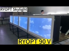 Akıllı Tuya 600x1200 Gün ışığı Mavi Gökyüzü Işık LED Tavan Paneli Yapay Skylight