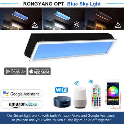 satın al Modern Illusion Skylight Aydınlatma – 6.2kg Hafif Tasarım, 4000+ Lümen Parlaklık, Uzaktan Kumanda ve Uygulama Kontrolü, DALI-2 & Zigbee ile Kesintisiz Akıllı Ev Entegrasyonu Çevrimiçi üretim
