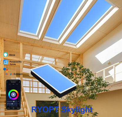 satın al 95Ra Tuya LED Tavan Panel Işık 110-230V Çok Sahne CCT Ayarlanabilir Çevrimiçi üretim