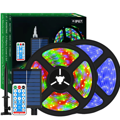 satın al Kendinden Yapışkanlı Suya Dayanıklı Güneş Şerit Işığı Açık 2835 SMD RGB CCT 2700K-6500K Çevrimiçi üretim
