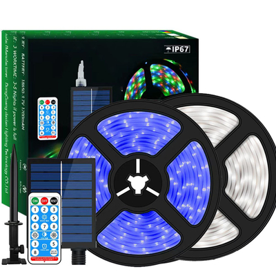 satın al Mavi Kısılabilir Solar LED Şerit Işıklar Dış Mekan Kararlı 2835 SMD Çevrimiçi üretim