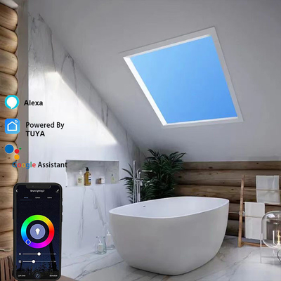 satın al Rayleigh Scattering LED Sahte Pencere Işık Paneli 8000 Lumen Hafifletilebilir Çevrimiçi üretim