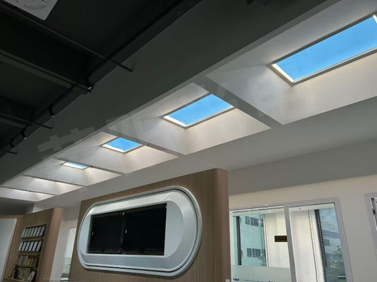 satın al Günün Farklı Renklerini Taklit Ediyor 4000 Lumen Parlaklığıyla Sahte Skylight Panel Çevrimiçi üretim