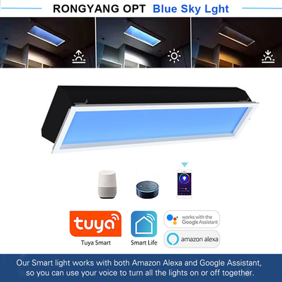 1200x300 Dayanıklı Yapay LED Işıklık Tavan Paneli 100W 5500 lümen