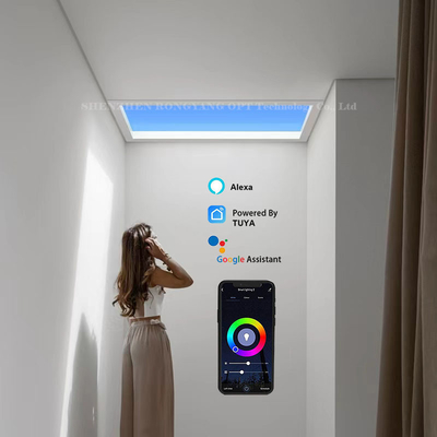 Kablosuz 110V Yapay Gün Işığı Penceresi 30 Derece Multiscene