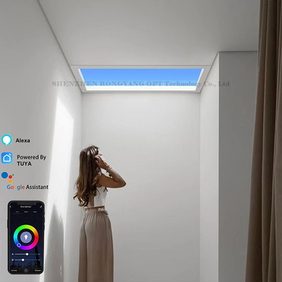 CRI 90 50W Yapay Işıklık Panelleri, 2700K-6500K Sahte Güneş Işığı