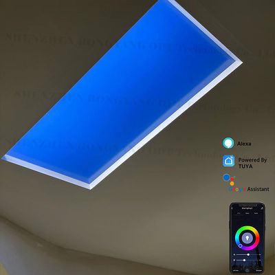 LED Panel Işık Ürün Tipi LED Tavan Panel Işığı Özellikler Doğal Işığı ve Gök Mavisini Taklit Eder