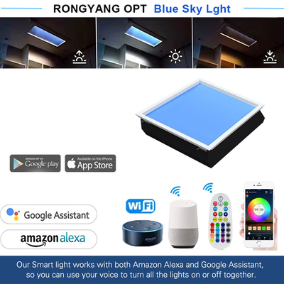 Akıllı Dimmable LED Tavan Panel Işığı, Uzaktan Kontrol Edilen, Ticari Alanlar için Mükemmel