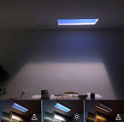 Ultra İnce Yapay Güneş Işığı Paneli Alüminyum Alaşımlı 120x60 110V Dikey
