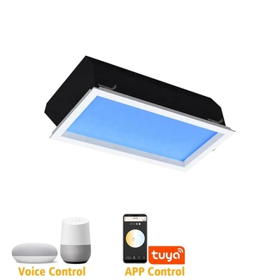 Ultra İnce Led Simüle Skylight Yapay Gün Işığı 110V 150mm 2500K 6500K