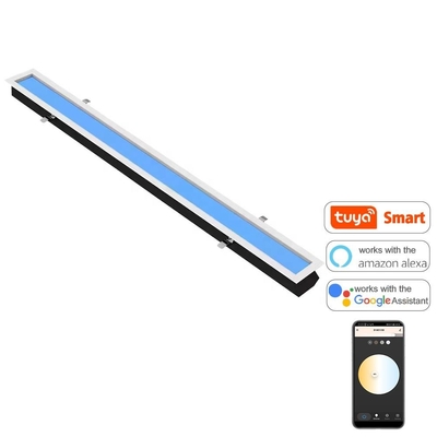 Enerji tasarrufu LED tavan paneli Işık 50Watt çıkış gücü Doğal ışığı taklit 86mm Derinlik