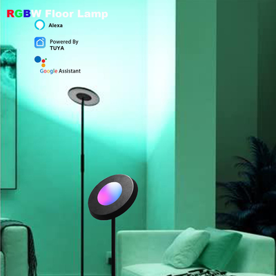 24W İç Mekan LED RGB Köşe Lambader Tuya Alexa WiFi Kontrol Oturma Odası