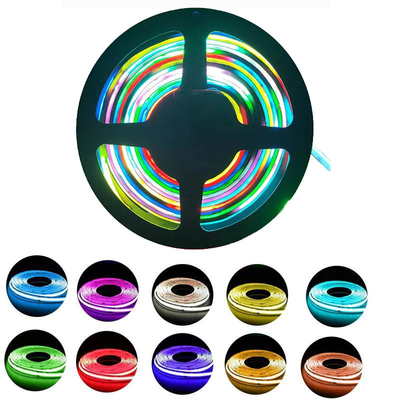 Akıllı TV Arka Işık RGB COB LED Şerit Halat Işık 12V Su Geçirmez