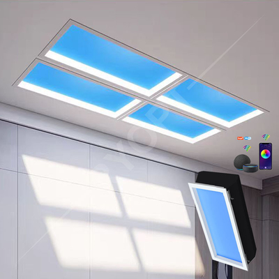 Tuya 600x600 SquareLED Sahte Pencere Güneş Işığı Işıklık Ev İçin Çok Amaçlı