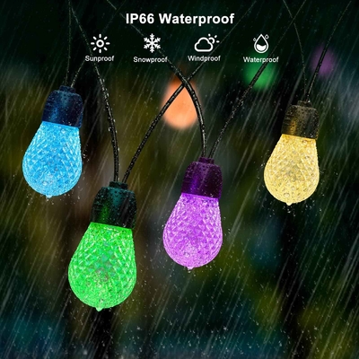 IP65 Suya Dayanıklı RGB Dize Işık Dış Mekan Kırılmaz 48FT Kısılabilir
