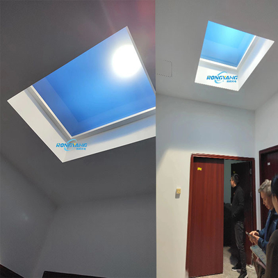 Dikey güneş ışığı yapay ışık paneli IP65 100-240V Alüminyum alaşımı ile