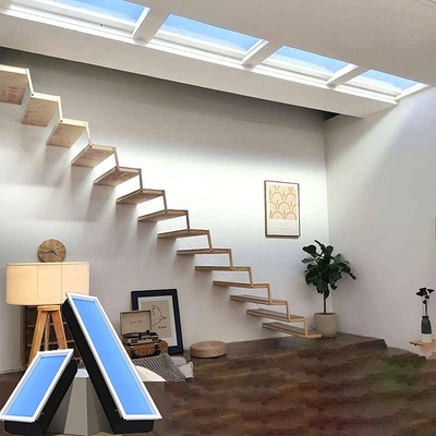 CRI 95 Kısılabilir LED Tavan Armatürü 1200x300mm Yapay Güneş Işığı