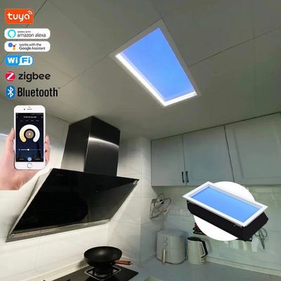 Çatıya monte edilmiş Led Flat Panel gece ışığı Dalí desteği ve monte edilmiş yolla
