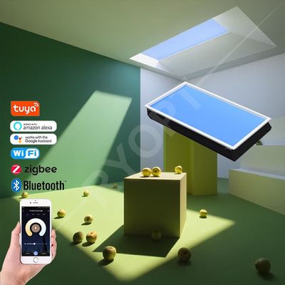 En iyi iç mekan aydınlatması için DayBright LED Skylight Sistemi, daha sağlıklı, daha parlak alanlar için gündüz ışığını çoğaltıyor