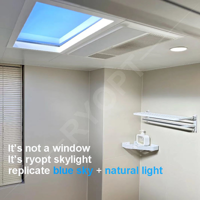 Yapay Sanal Mavi Gökyüzü Güneş Bulutu Led Panel 110V Sirkadiyen Aydınlatma Tuya Kontrolü