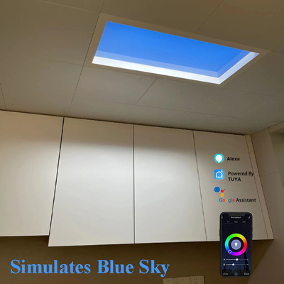 LED Skylight 2100-7000K 3.6A Güç 110V-220VAC Geniş ticari alanlar için