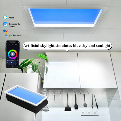 Alüminyum Alaşım LED Yapay Skylight Yüksek Işık Yoğunluğu Geniş Kapsama