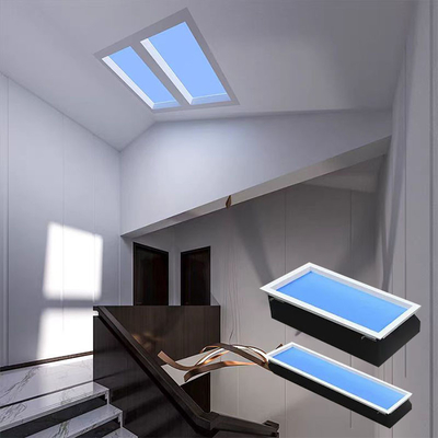 SkyLume LED Skylight Panel, penceresiz odalarda ve iç mekanlarda doğal ışığın çoğaltılması için