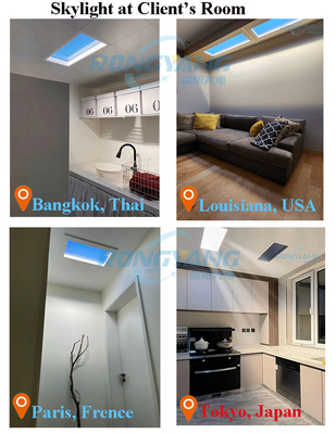 50W LED Yalan Skylight for Circadian Proje ve 95 RA Cri Standart