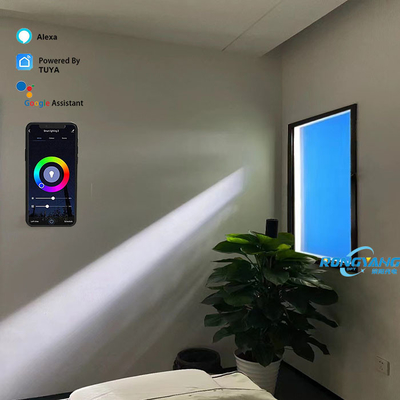 LED Sahte Pencere Işık Paneli Yapay Güneş Işığı 2200K-7800K Renk Sıcaklığı Değişen