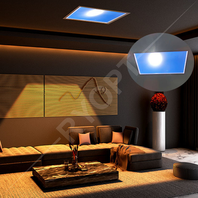 Yapay Işıklık LED Gökyüzü Tavan Işıkları 500W Ayarlanabilir Tuya Alexa Kontrol Sistemi