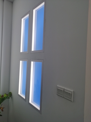 150W LED Skylight Panel 6000LM Işık Çıktısı 2100-7000K Renk Sıcaklığı 8-12 Sqm Alanı Kaplar