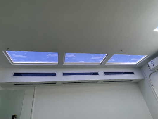 Geniş Kapsamlı Alüminyum Alaşımlı LED Skylight 50 000 Saatlik LED Yaşam Yoğunluğu Beyaz Işık