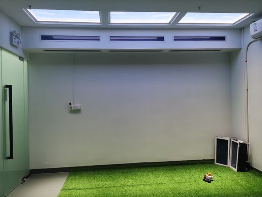 Beyaz Işık Renkli Yerleşik Yapay LED Skylight 12kg Yerleşik Kurulum Yöntemi Ticari için
