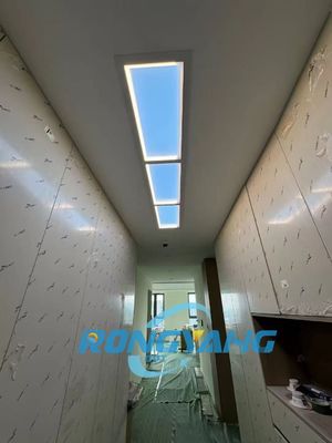 Gerçekçi Pencere Çerçevesi Sahte Pencere Işığı, 100-240V UKCA İç Dekoratif Işıklandırma