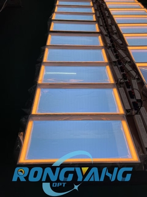 100W Güç Tüketimi Bekleme odaları ve alanlarında duvar montajı için sahte pencere paneli