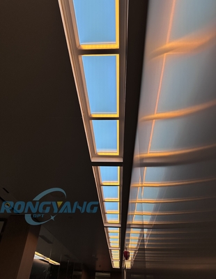 Smart-Control Ultra Slim LED Skylight Panel Ev ve Ticari Aydınlatma için Renkli & Temp Tunabl